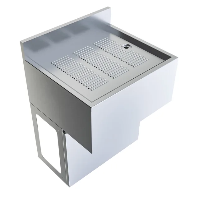 BK Resources UBB-21-DB24 — Underbar Unit, stainless steel