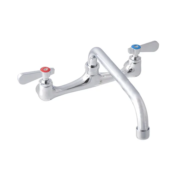 BK Resources BKF-8W-10-G — Splash-Mount Faucet, 10" Spout
