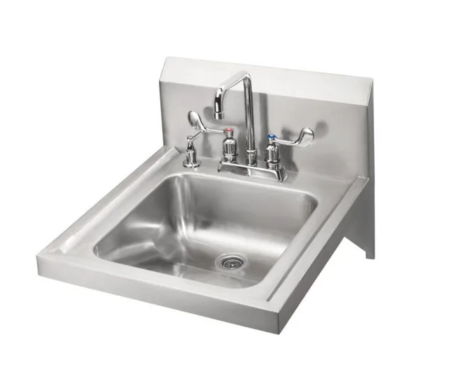 Krowne HS-50 — ADA Wall-Mount Hand Sink, 20"W x 24"D, 20-ga 304 stainless, wrist blade