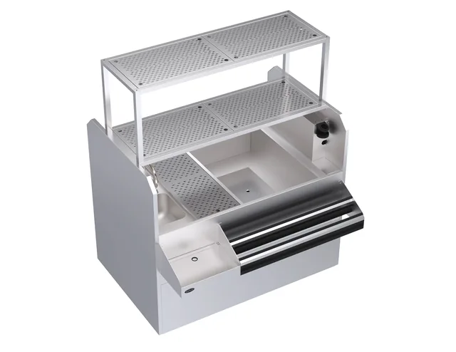 Krowne KRPT-54ARP-10 — Underbar ice bin, 54″ × 45″