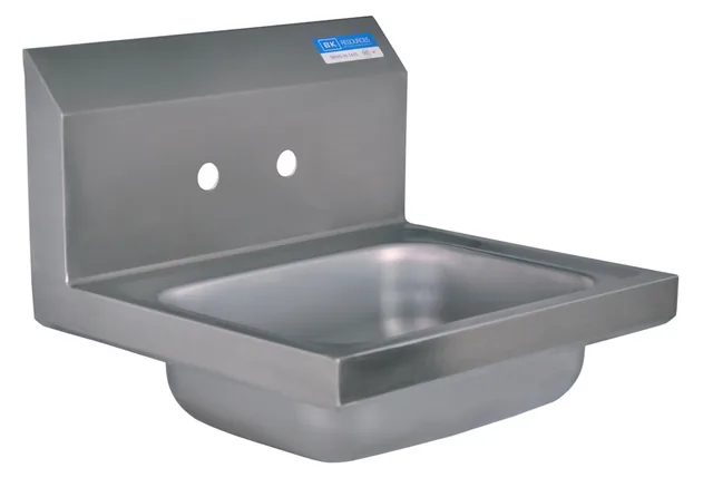 BK Resources BKHS-W-1410-4D — Hand Sink, 17"W x 15.5"D, stainless steel