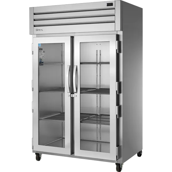 True STG2R-2G-HC — Reach-In Refrigerator with 2 Solid Doors, 52.63"W x 33.75"D x 77.75"H, 46.86 cu ft