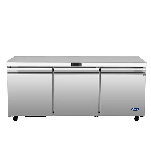 Atosa AUR72SD — Undercounter Refrigerator, 72.62"W x 30"D, 18.2 cu ft