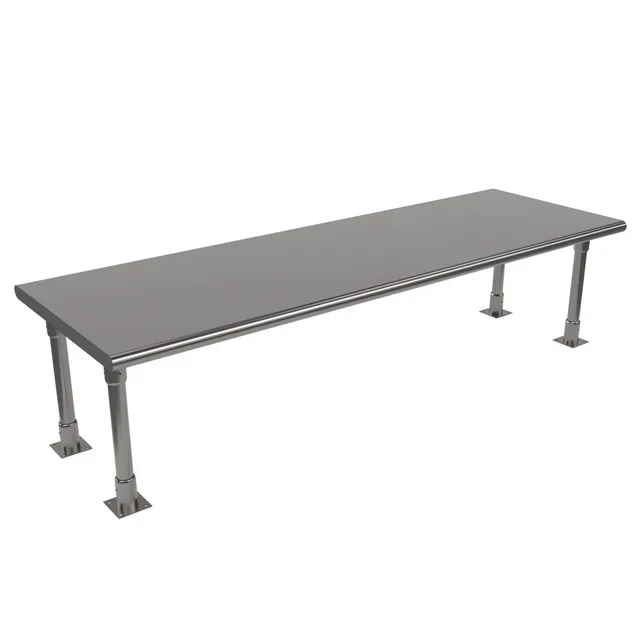 BK Resources BK-OSS-2472BN — Overshelf, 72"W x 24"D, stainless steel