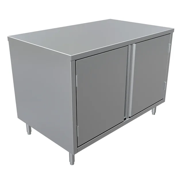 BK Resources CST-3048H — Cabinet Base Work Table, 48"W x 30"D x 34.75"H, stainless steel