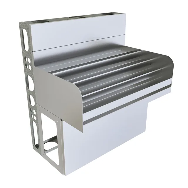 BK Resources UBDW-21-LD36 — Underbar Unit, stainless steel