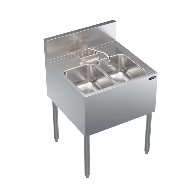 Krowne KR24-22C — Bar Sink, 24"W x 24"D