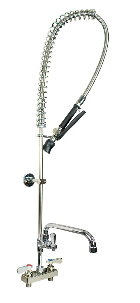 BK Resources EVO-4DMPR-AF12 — Pre-Rinse Faucet Unit, stainless steel