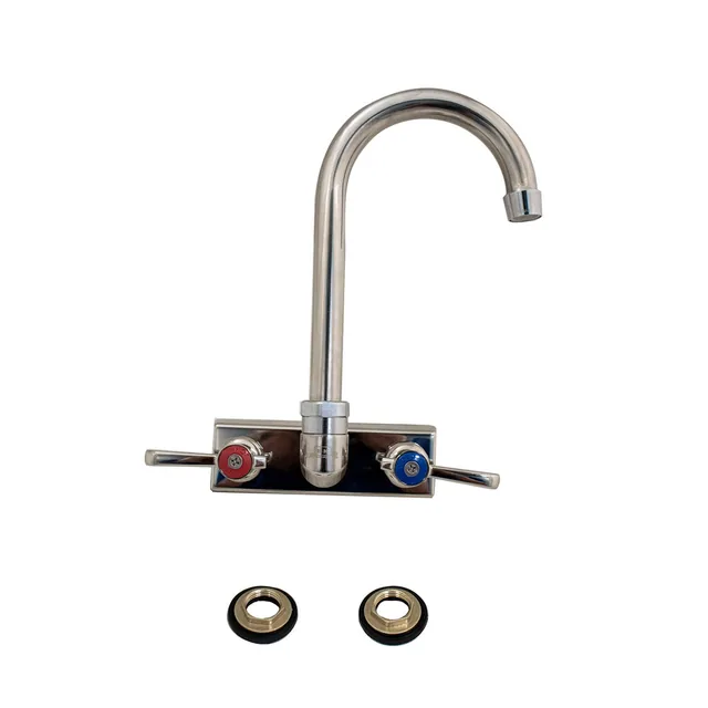 BK Resources EVO-4SM-4G — Splash-Mount Faucet, 4.5" Spout