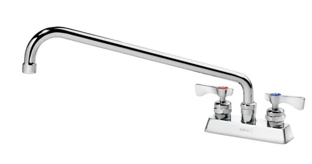 Krowne 15-316L — Deck-Mount Faucet, 4"" Centers, 16" Spout