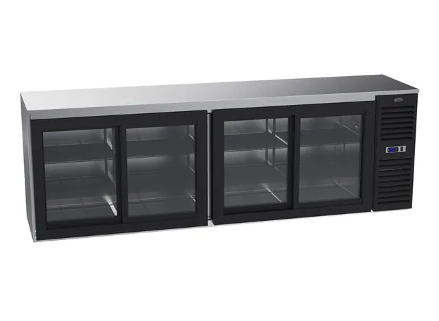 Krowne SD108R — Refrigerator, 108"W x 25"D x 36"H
