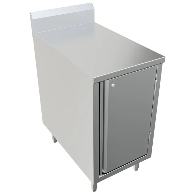 BK Resources CSTR5-3018HL — Cabinet Base Work Table, 18"W x 30"D x 39.75"H, stainless steel