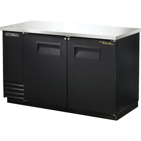 True TBB-2-HC — Back Bar Refrigerator with 2 Doors, 58.88"W x 27.75"D