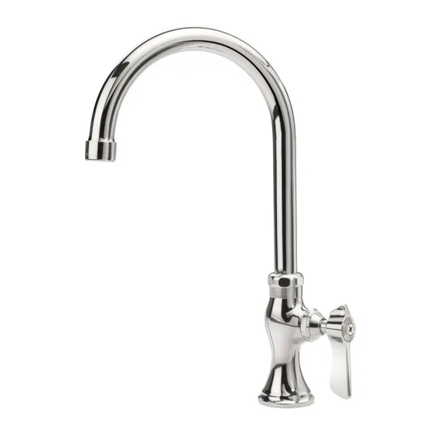 Krowne 16-116L — Deck-Mount Gooseneck Faucet, Single-Hole, 6" Spout