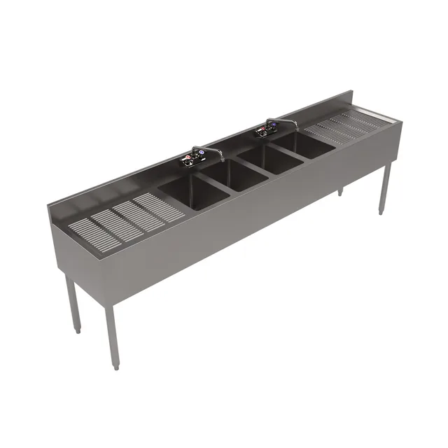 BK Resources UB4-18-496TS — Underbar Unit, stainless steel