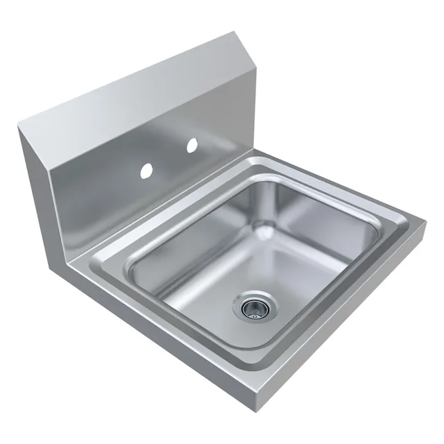 BK Resources BKHS-W-1410 — Hand Sink, 17"W x 15.5"D x 13.13"H, stainless steel