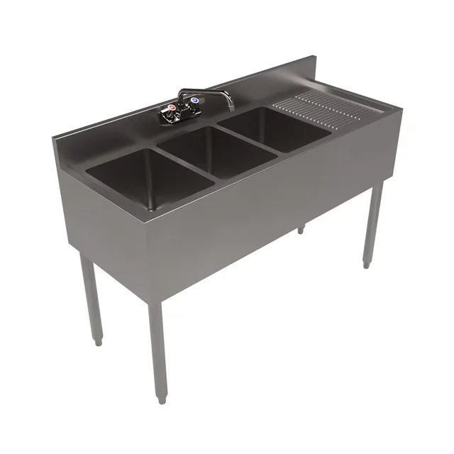 BK Resources UB4-18-348RS — Underbar Unit, stainless steel