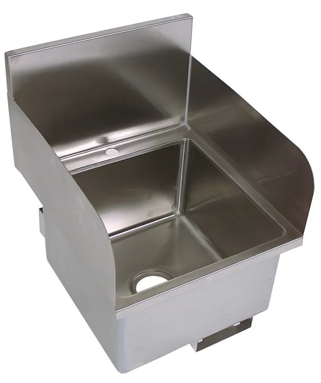 BK Resources BKHS-D-1616-SS — Hand Sink, 16"W x 16"D x 22"H, stainless steel