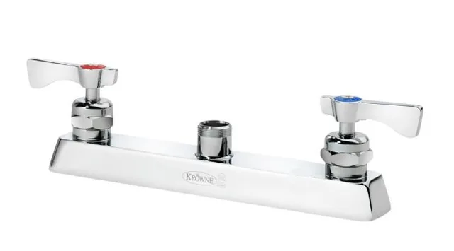 Krowne 15-5XXL — Deck-Mount Faucet, 8"" Centers