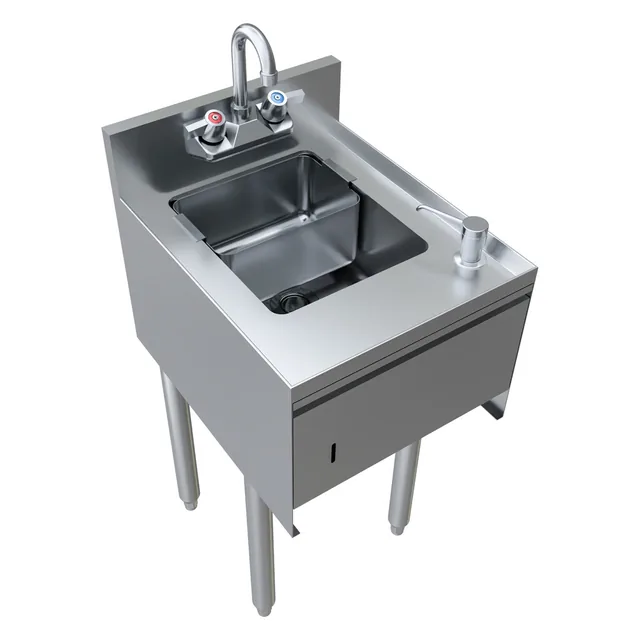 BK Resources UB4-18-1012HST-15-PG — Underbar Unit, stainless steel
