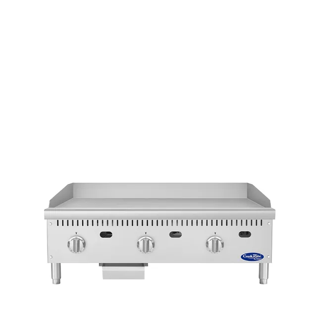 Atosa ATG-3624-S — Griddle, 36"W x 32"D x 15.25"H