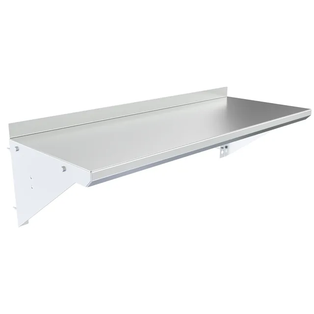 BK Resources BKWS6-1436 — Wall Shelf, 36"W x 14"D, stainless steel