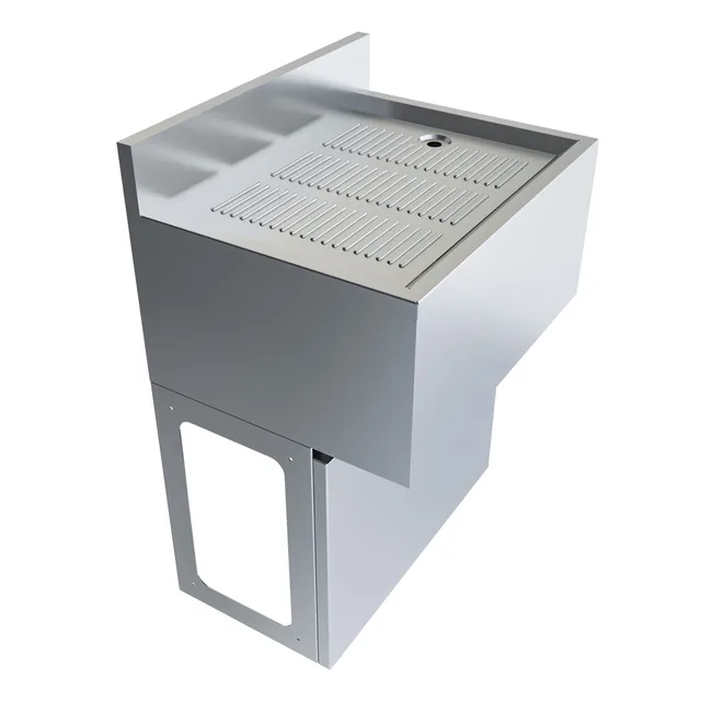 BK Resources UBB-18-DB24 — Underbar Unit, stainless steel
