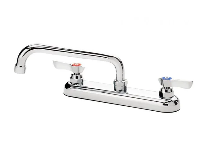 Krowne 13-808L — Deck-Mount Faucet, 8"" Centers, 8" Spout