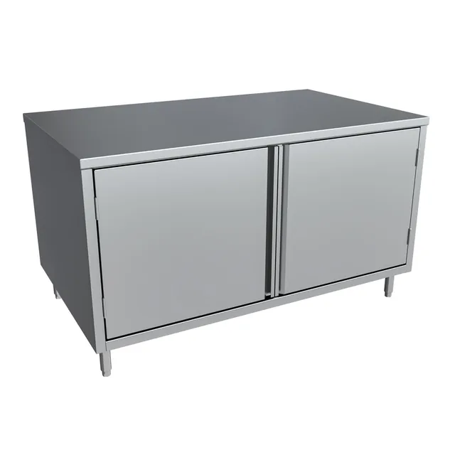 BK Resources CST-3660H2 — Cabinet Base Work Table, 60"W x 36"D, stainless steel