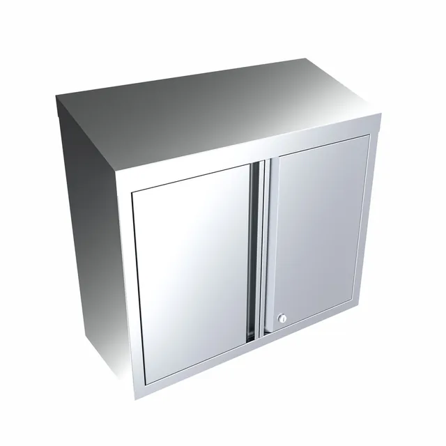 BK Resources BKWCH-1536HL — Wall Cabinet, 36"W x 15"D x 32.5"H, stainless steel