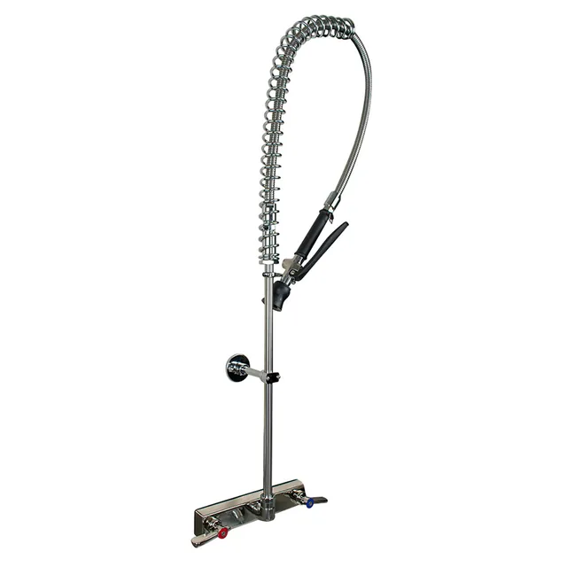 BK Resources EVO-8SMPR — Pre-Rinse Faucet Unit, 12.27" wide, stainless steel