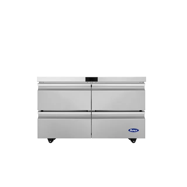 Atosa AUR48D4 — Undercounter Refrigerator, 48.25"W x 30"D, 12.2 cu ft