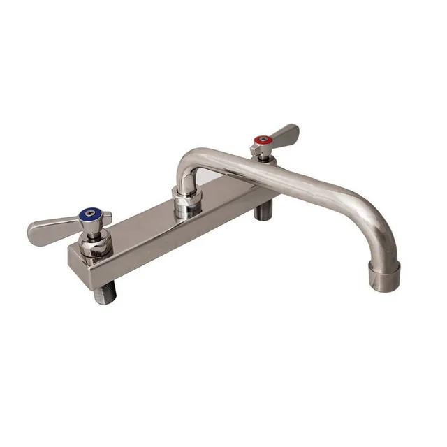 BK Resources EVO-8DM-12 — Deck-Mount Faucet, 12" Spout