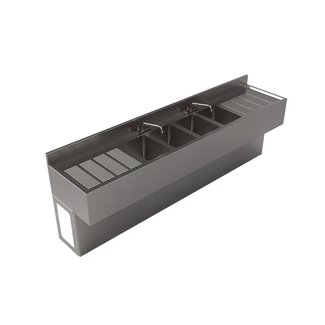 BK Resources UBB-21-496TS — Underbar Unit, stainless steel