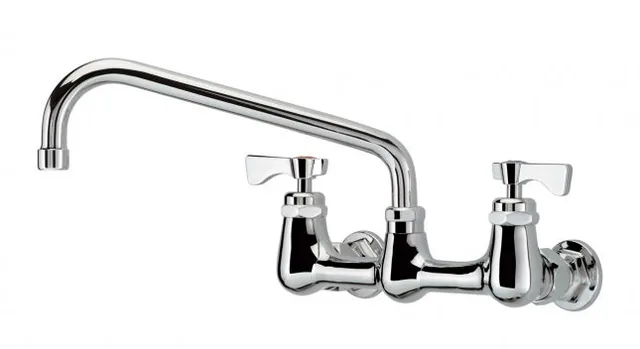 Krowne 14-810L — Wall-Mount Faucet, 8"" Centers, 10" Spout