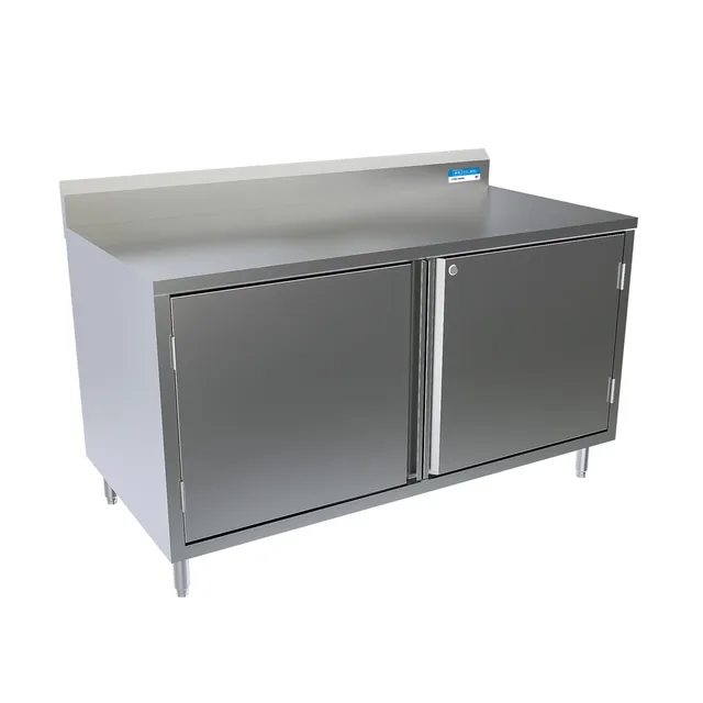 BK Resources CSTR5-3060HL — Cabinet Base Work Table, 60"W x 30"D x 39.75"H, stainless steel