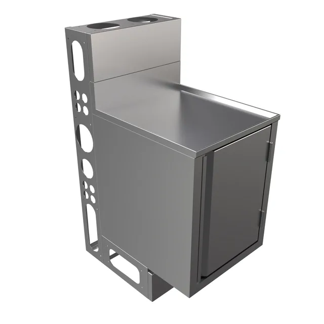 BK Resources UBC-DW-21-W18H — Underbar Unit, stainless steel