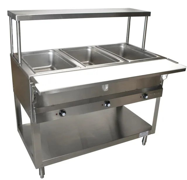 BK Resources STE-2-OSS — Hot Holding, 30.38"W x 12"D x 18"H, 18-ga 304 stainless steel