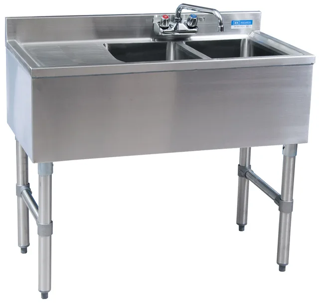 BK Resources BKUBW-248LS — Underbar bar sink