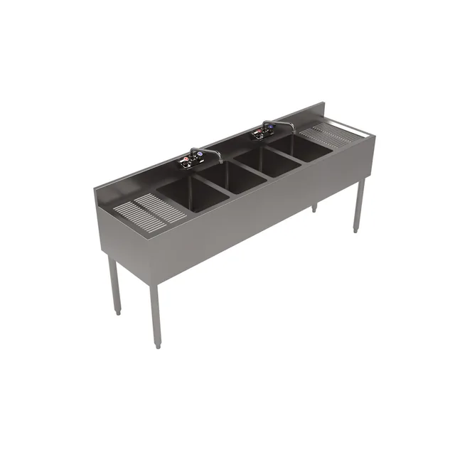 BK Resources UB4-18-472TS — Underbar Unit, stainless steel