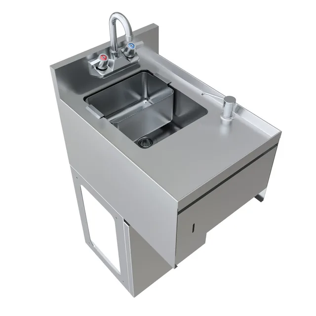 BK Resources UBB-21-1012HST-15-PG — Underbar Unit, stainless steel