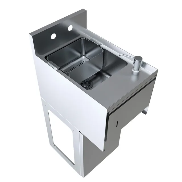 BK Resources UBB-18-1012HST-15 — Underbar Unit, stainless steel