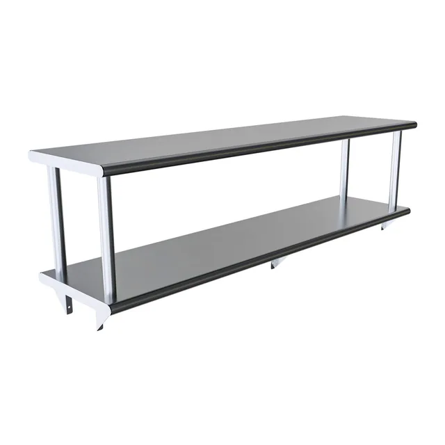 BK Resources PTS-1872-2 — Shelf, 72"W x 18"D, stainless steel