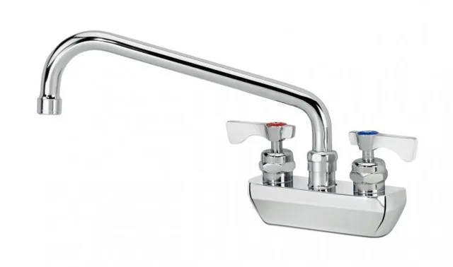 Krowne 14-410L — Wall-Mount Faucet, 4"" Centers, 10" Spout