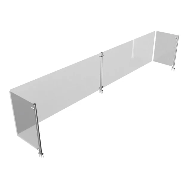 BK Resources SG-CC-120 — Cooking / carving (3-sided), 120″