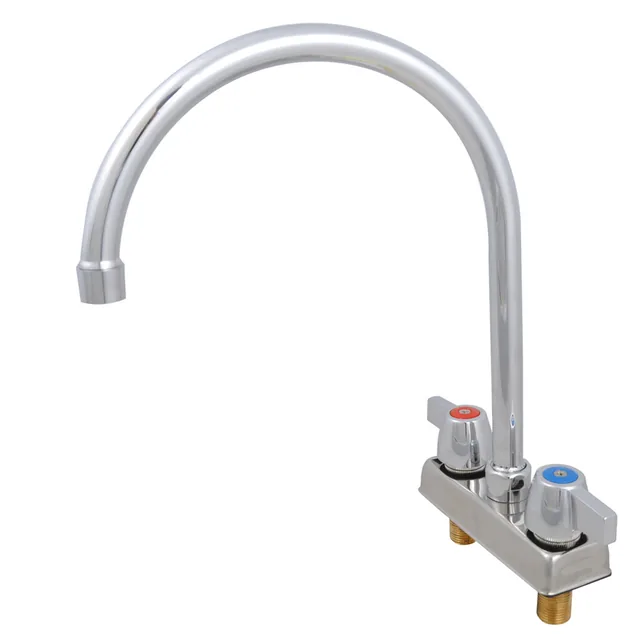 BK Resources BKD-8G-G — Deck-Mount Faucet, 8" Spout