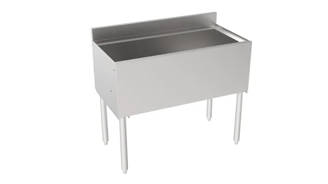Krowne 18-36-7 — Underbar Ice Bin, 36"W x 2"D x 33"H