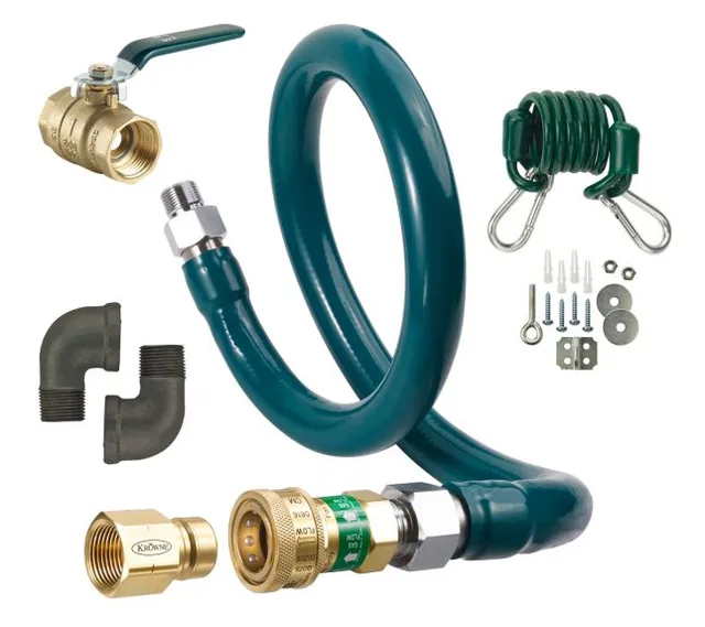 Krowne M10072K — 1" Gas Connector Hose, 72" long