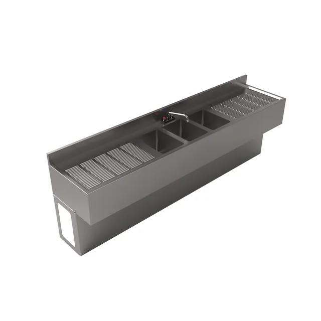 BK Resources UBB-21-396TS — Underbar Unit, stainless steel
