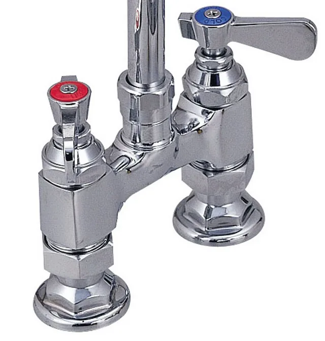 BK Resources BKF4HD-XX-G — Deck-Mount Faucet
